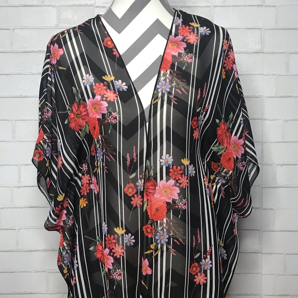 Charlotte Russe Polly&Esther Scarf jacket